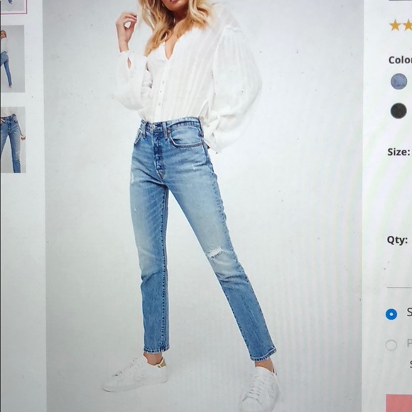 Levi's Pants - New without tag Levi 501 skinny jeans